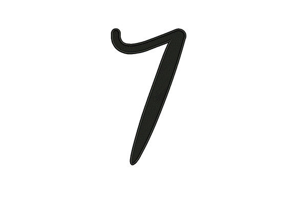 7 Number: A Seasonal Embroidery Staple