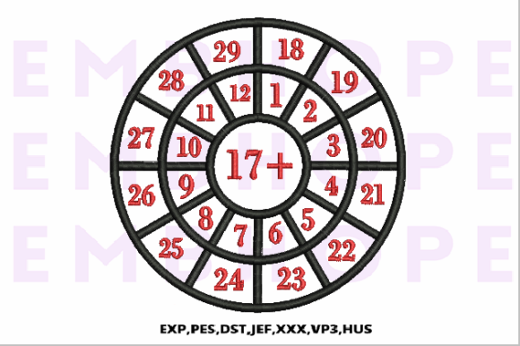 Addition Wheel 17: Bright, Cheerful & Craft-Fair Ready