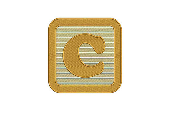 Alphabet C Letter: A Charming Embroidery Staple for Personalized Gifts