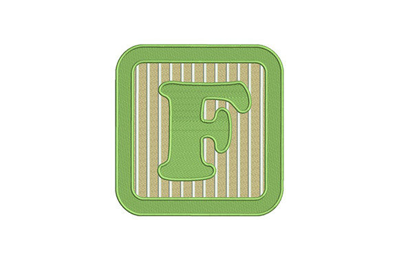 Alphabet F Letter: A Seasonal Stitch with School-Sweet Charm