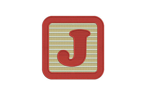 Alphabet J Letter: A Playful, Festive Embroidery Staple