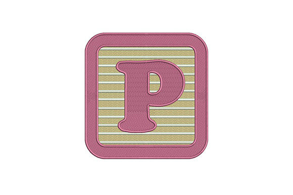 Alphabet P Letter: A Seasonal Stitching Staple