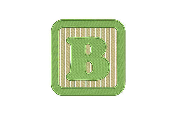 B Letter Alphabet: A Smart Embroidery Choice for Small Business Branding
