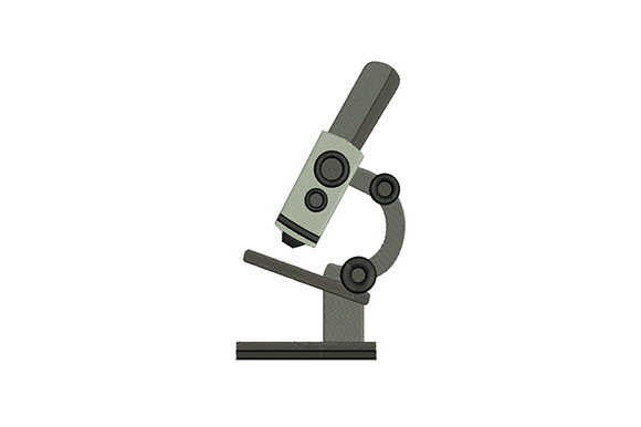 Electron Microscope Embroidery Design