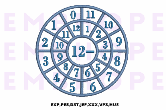 Minus Wheel 12 - Seasonal Embroidery Review