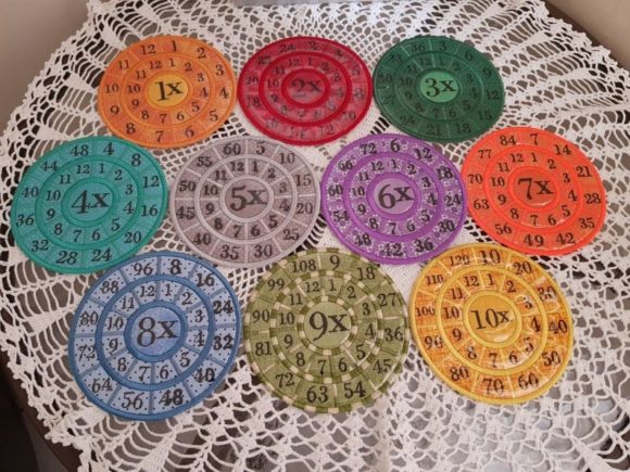 Multiplication Wheels 11x–20x